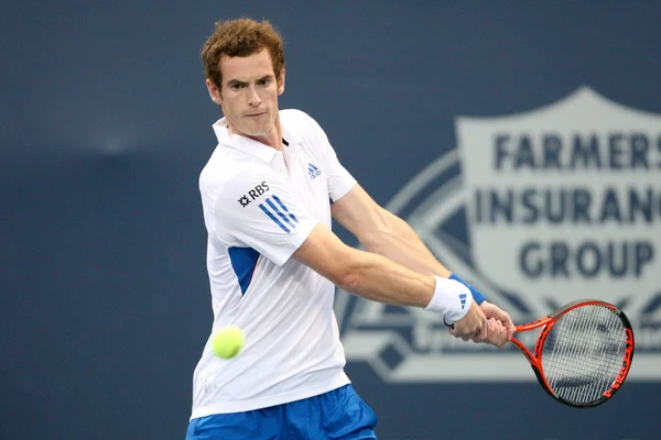 Andy murray och tim smyczek spela en match — Stockfoto