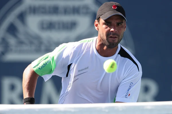 Alejandro Falla e Erenests Gulbis giocano una partita — Foto Stock