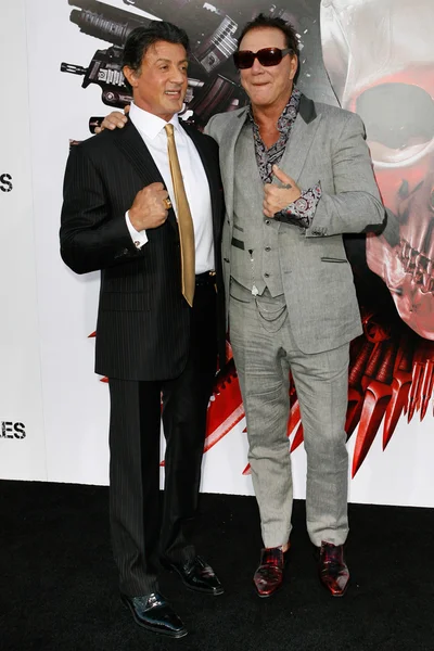 El estreno de Expendables Hollywood — Foto de Stock