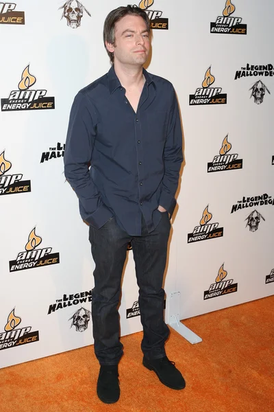 Justin Kirk chega ao The Legend of Hallowdega Special Screening — Fotografia de Stock