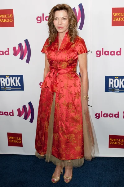 Shareen Mitchell arriva alla ventiduesima edizione dei GLAAD Media Awards al Westin Bonaventure Hotel — Foto Stock
