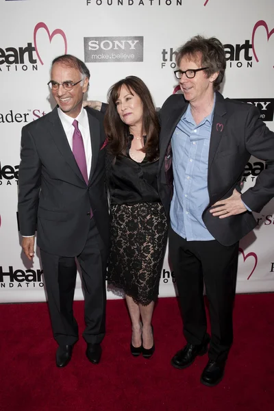Shah, Kimberly Shah, and Dana Carvey arrive at the Heart Foundation Gala - Arrivals at the Hollywood Palladium — Stock Photo, Image