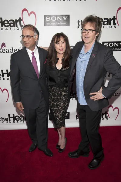 Shah, Kimberly Shah e Dana Carvey chegam à Gala da Fundação do Coração Chegadas ao Paládio de Hollywood — Fotografia de Stock