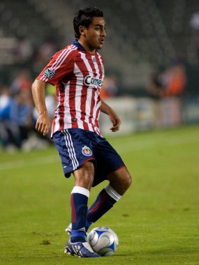 Jesus Padilla in action during the Chivas USA vs. San Jose Earthquakes match