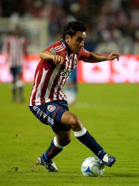 Jesus Padilla in action during the Chivas USA vs. San Jose Earthquakes match