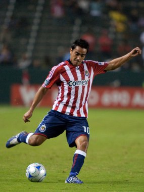 Jesus Padilla in action during the Chivas USA vs. San Jose Earthquakes match
