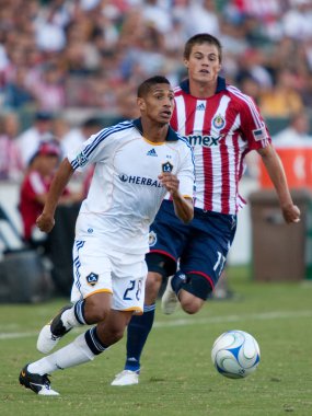 Sean franklin (l) & justin mls Konferansı yarı final maç sırasında eylem braun (r)