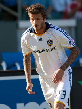 David beckham eylem sırasında mls Konferansı yarı final maçı