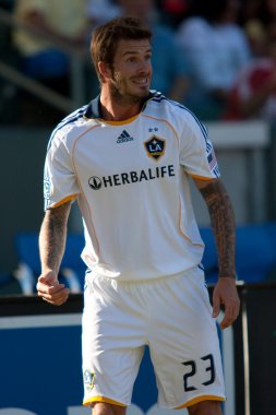 David beckham eylem sırasında mls Konferansı yarı final maçı