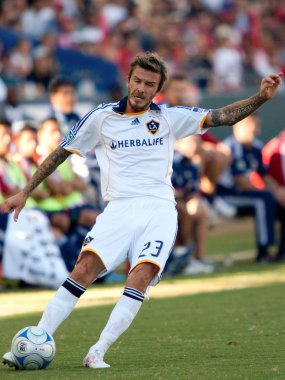 David beckham eylem sırasında mls Konferansı yarı final maçı