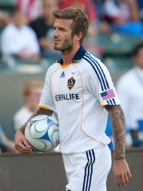 David beckham eylem sırasında mls Konferansı yarı final maçı