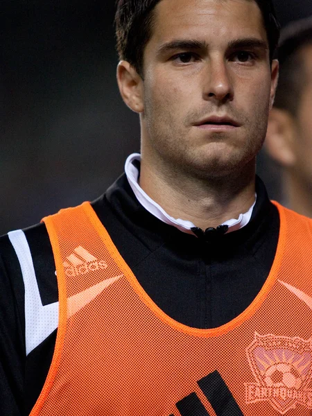 Michael Zaher during halftime of the Chivas USA vs. San Jose Earthquakes match — Stock Photo, Image