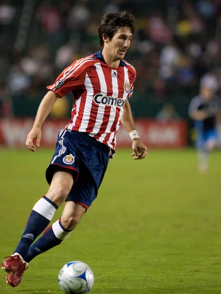 Sacha Kljestan en acción durante el partido Chivas USA vs. San Jose Earthquakes —  Fotos de Stock