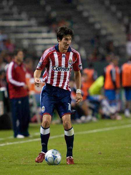 Sacha kljestan chivas usa vs san jose deprem sırasında eylem maç — Stok fotoğraf