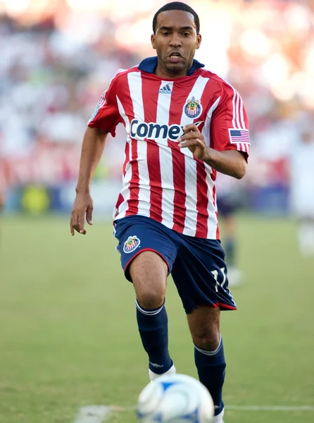 Maykel Galindo en acción durante el partido de semifinales de la MLS —  Fotos de Stock