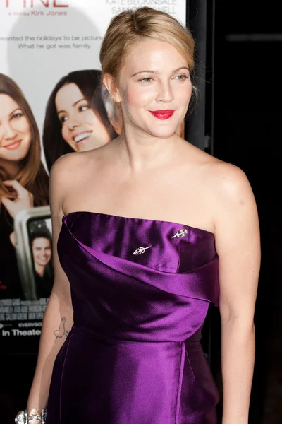Drew Barrymore asiste al estreno de la película — Foto de Stock