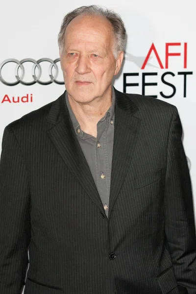 El director Werner Herzog asiste a la proyección del AFI Fest de Bad Lieutenant — Foto de Stock