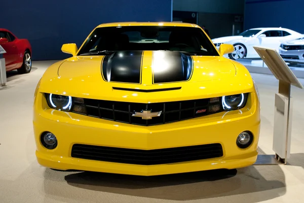 Chevrolet Camaro 2SS Coupe on display at the Auto Show — Stock Photo, Image