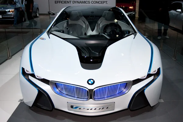 BMW Vision Efficient Dynamics Concept на выставке Auto Show — стоковое фото