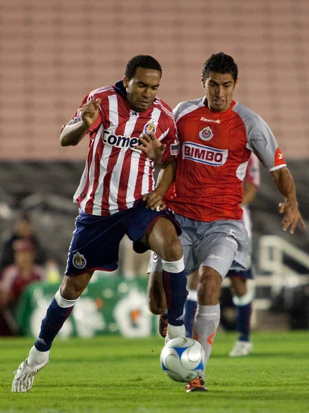 Hugo Hernandez no intervalo durante a partida — Fotografia de Stock