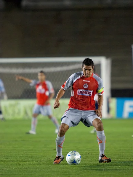 Patricio Araujo em ação durante a partida — Fotografia de Stock