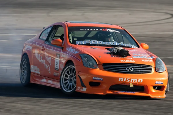 Ron Ewerth competes at Toyota Speedway during Formula Drift round — Stock Photo, Image