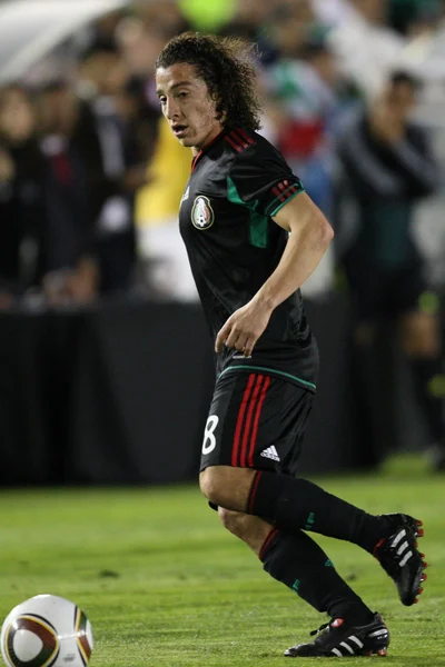 Andres Guardado en action pendant le jeu — Photo