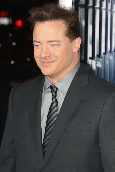 Brendan Fraser attends the Extraordinary Measures premiere — Stock Photo, Image