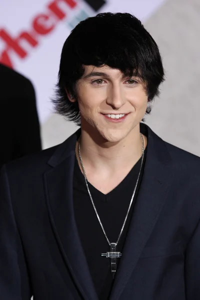 Mitchel musso παρακολουθεί την όταν στη Ρώμη πρεμιέρα — Φωτογραφία Αρχείου