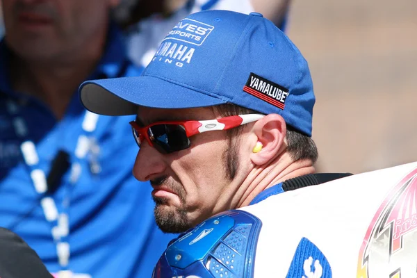 Josh Hayes antes do início da corrida — Fotografia de Stock