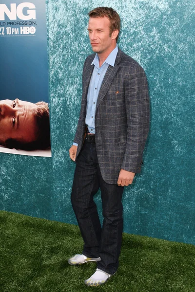 Thomas jane woont de filmpremière — Stockfoto