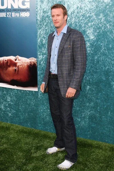 Thomas jane woont de filmpremière — Stockfoto