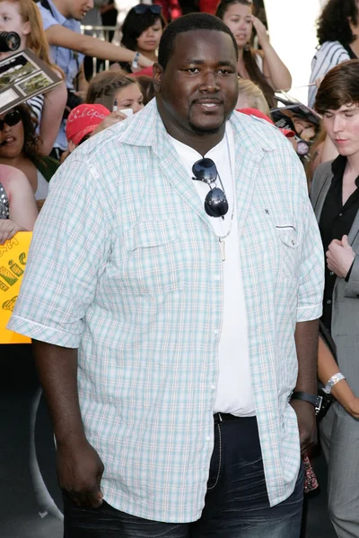 Quinton Aaron, do Blind Side, assiste à estreia de The Twilight Saga Eclipse Los Angeles — Fotografia de Stock