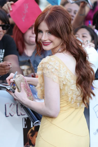 Bryce Dallas Howard attends The Twilight Saga Eclipse Los Angeles premiere — Stock Photo, Image