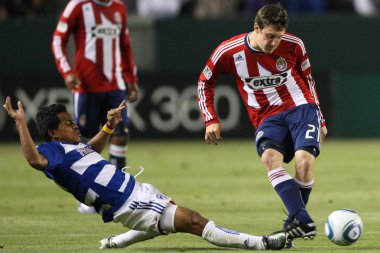 David ferreira slayt ele chivas usa ben zemanski oyun sırasında