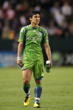 Fredy montero sallar orta yayından kendini ve zach arasında çarpışma thornton oyun sırasında