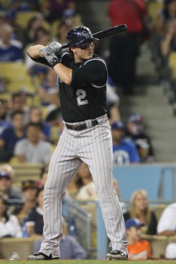 Troy tulowitzki yarasa oyun sırasında