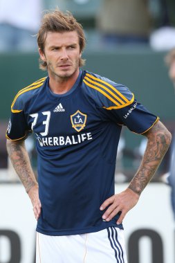 Maçtan önce David beckham