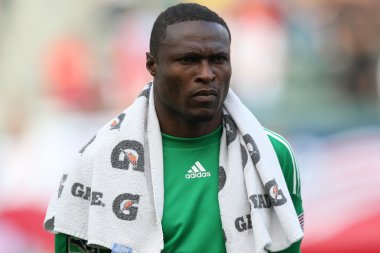 oyun başlamadan önce Donovan ricketts