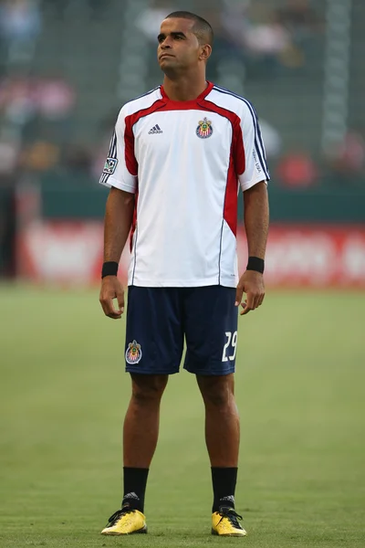 Maicon Santos durante o aquecimento antes do início da partida — Fotografia de Stock