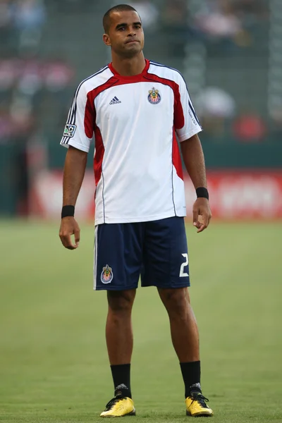 Maicon Santos during warm ups before the start of the match — Stock Photo, Image