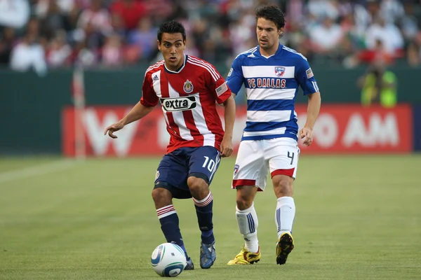 George John during the match — Stock Photo, Image