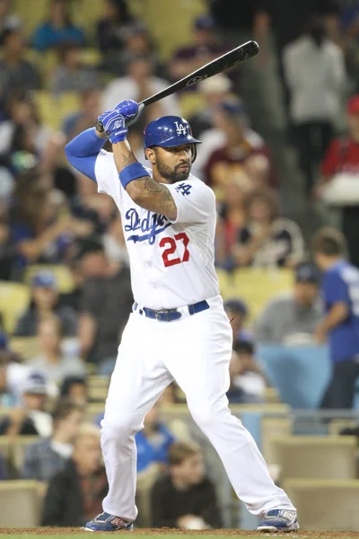 Matt Kemp no taco durante o jogo — Fotografia de Stock