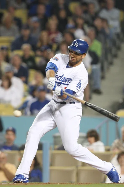 James Loney no taco durante o jogo — Fotografia de Stock