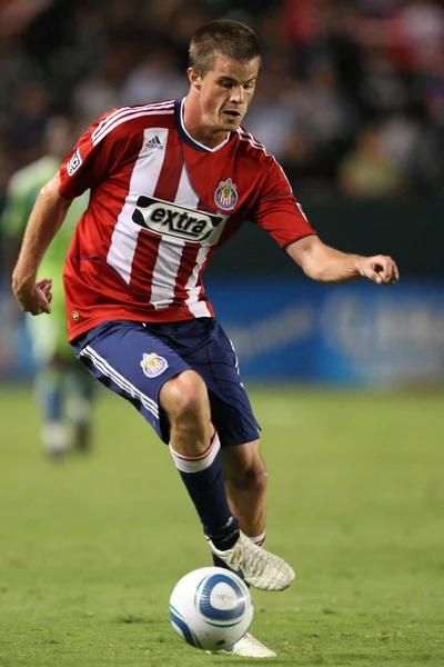 JUSTIN BRAUN in action during the game — Stock Photo, Image