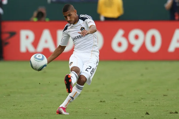 Sean Franklin in action during the game — Stock Photo, Image