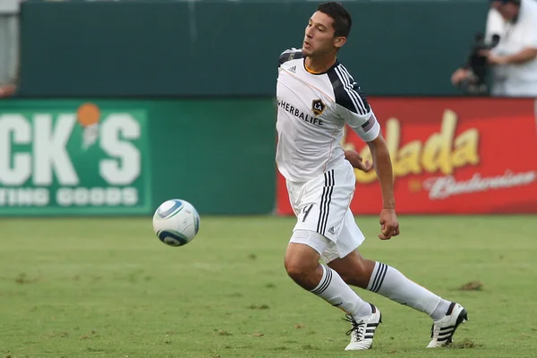 Omar gonzalez in actie tijdens het spel — Stockfoto