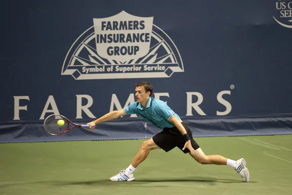 Tobias Kamke reaches for the ball during the game — Stock Photo, Image