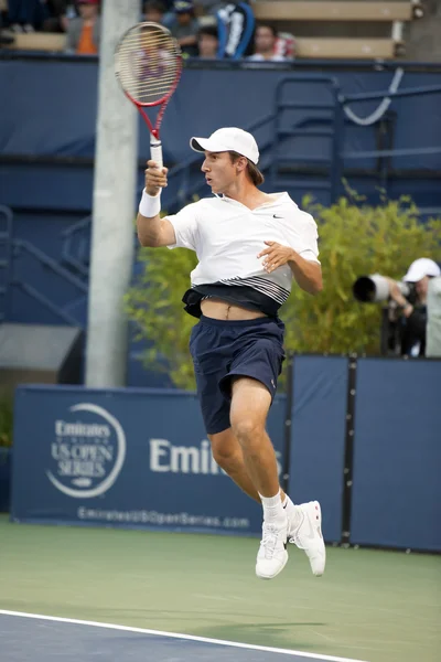 Igor Sijsling returns a serve during the game — Stock Photo, Image