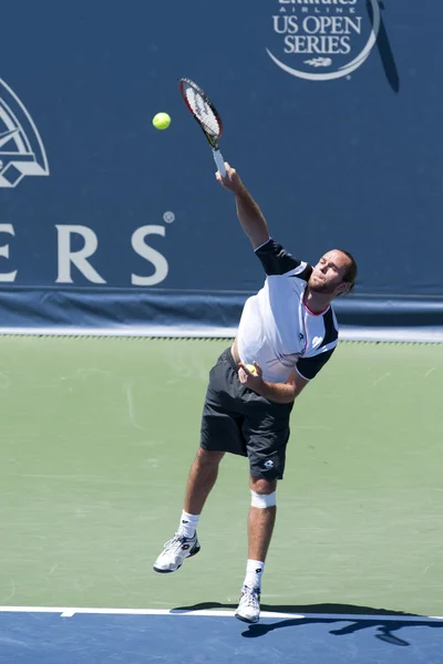 Xavier Malisse in action during the game — Stock Photo, Image